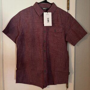 NEW STIO Men's Curtis Camp Chambray SS Shirt